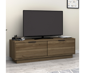 Έπιπλο τηλεόρασης Lisa χρώμα καρυδί 140x35x43cm.