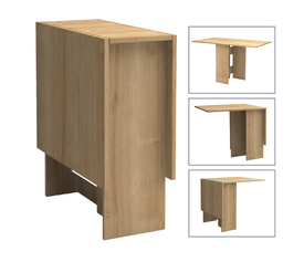 Τραπέζι Pepe επεκτεινόμενο χρώμα φυσικό οξιάς 28(56+56)x77x75εκ.