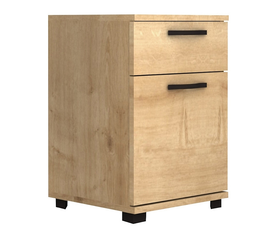 Κομοδίνο - συρταριέρα γραφείου Veto χρώμα φυσικό οξιάς 40x39x57εκ.