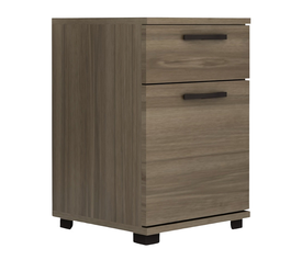 Κομοδίνο - συρταριέρα γραφείου Veto χρώμα καρυδί 40x39x57εκ.