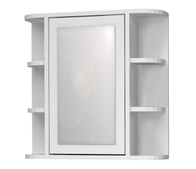 Καθρέπτης μπάνιου Diro χρώμα λευκό 65x17,5x60εκ.