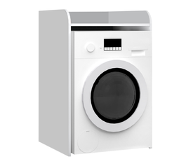 Έπιπλο πλυντηρίου Toren χρώμα λευκό 65x60x100εκ.