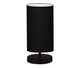 Φωτιστικό επιτραπέζιο Winkler ύφασμα/ξύλο/μέταλλο χρώμα μαύρο 15x24x30εκ.