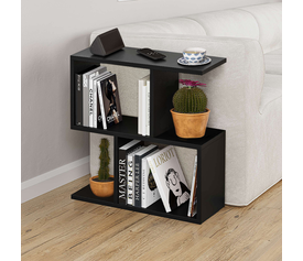 Βοηθητικό τραπεζάκι Homemania χρώμα μαύρο 60x20x60εκ.