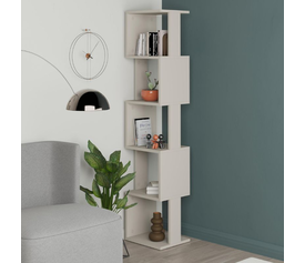 Βιβλιοθήκη Piri χρώμα sandstone 35x30x161εκ.