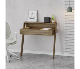 Γραφείο εργασίας Cowork χρώμα ανοιχτό καρυδί 94x50x91εκ.