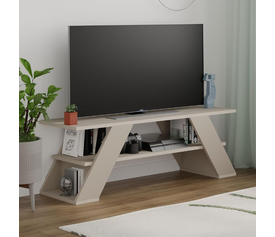 Έπιπλο τηλεόρασης Farfalla χρώμα sandstone 120x33,5x40εκ.