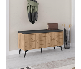 Παπουτσοθήκη Dune χρώμα sapphire oak 107x35x55εκ.