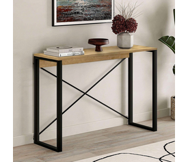 Κονσόλα Archie χρώμα sapphire oak 110x35x75εκ.