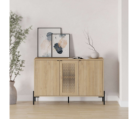 Μπουφές Naive χρώμα sapphire oak 126x40x80εκ.