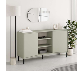 Μπουφές Frem χρώμα ash green 150x40x81εκ.