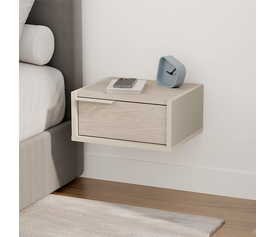 Κομοδίνο επιτοίχιο Eco χρώμα sandstone - light oak 40x33x18,5εκ.