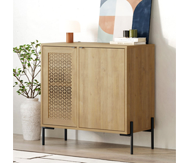 Μπουφές Naive χρώμα sapphire oak 80x40x80εκ.