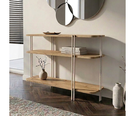 Κονσόλα Notus χρώμα sapphire oak 92x34,5x75εκ.