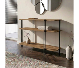 Κονσόλα Notus χρώμα καρυδί Ud 92x34,5x75εκ.