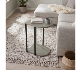 Τραπεζάκι βοηθητικό Roya χρώμα ash green 41,5x32x56εκ.