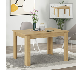 Τραπέζι Tolmen επεκτεινόμενο χρώμα sapphire oak 120/170x80x75εκ.