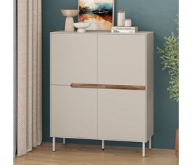 Μπουφές Arch χρώμα sandstone 98x40x120,5εκ.