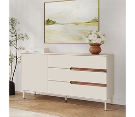 Μπουφές Arch χρώμα sandstone 150x40x78,4εκ.
