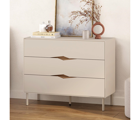 Συρταριέρα Marquise χρώμα sandstone 98x40x78,5εκ.