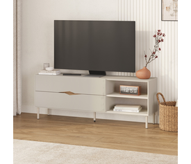 Έπιπλο τηλεόρασης Marquise χρώμα sandstone 150x35x56εκ.