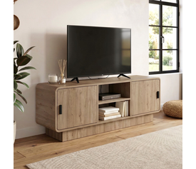 Έπιπλο τηλεόρασης Rovel χρώμα sepet oak 140,3x39x50εκ.