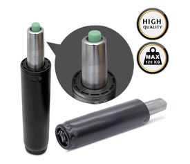 Αμορτισέρ καρέκλας γραφείου Class-3 υψηλών αντοχών έως 120kg χρώμα μαύρο 25 - 35εκ.