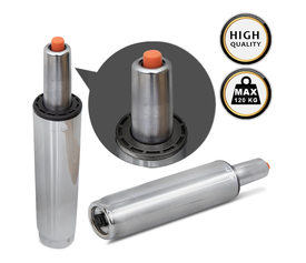 Αμορτισέρ καρέκλας γραφείου Class-3 υψηλών αντοχών έως 120kg χρώμα ασημί 25 - 35εκ.