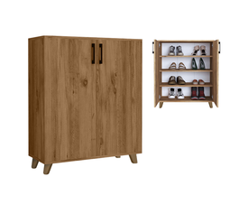 Παπουτσοθήκη Lilly χρώμα pine oak 72x32,5x88εκ.