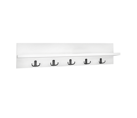 Κρεμάστρα τοίχου Kery χρώμα λευκό 80x11x18εκ.