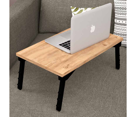 Τραπεζάκι laptop Sidon χρώμα pine oak 60x35,5x23,5εκ.