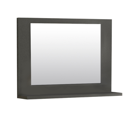 Καθρέφτης μπάνιου Devlin χρώμα ανθρακί 60x10x45εκ.