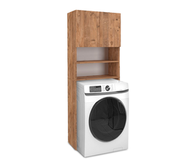 Έπιπλο πλυντηρίου Ramsey χρώμα pine oak 65x27x190,6εκ.