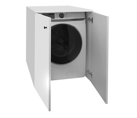 Έπιπλο πλυντηρίου Gray χρώμα λευκό 70x66x90εκ.