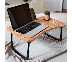 Τραπεζάκι laptop Sedon χρώμα pine oak 59,2x39,2x26,2εκ.