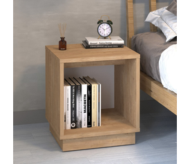 Κομοδίνο Gino χρώμα sapphire oak 40x35,3x45εκ.