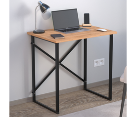 Γραφείο εργασίας Verne χρώμα pine oak 75x52x73,8εκ.