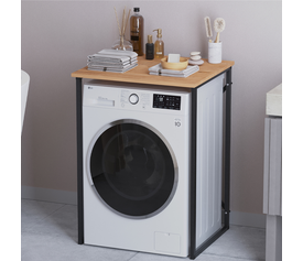 Έπιπλο πλυντηρίου Doyle χρώμα pine oak 67x60x92,8εκ.