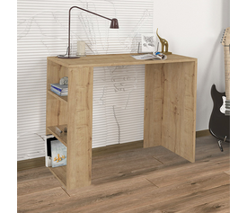 Γραφείο εργασίας Netenia χρώμα sapphire oak 90x40x74εκ.