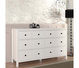 Συρταριέρα - Μπουφές Sabina χρώμα λευκό 160x50x96εκ.