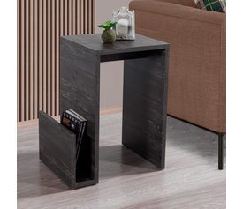 Τραπεζάκι βοηθητικό Regnar χρώμα rebab 43,1x33,5x52εκ.