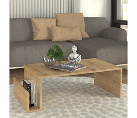 Τραπεζάκι σαλονιού Regnar χρώμα sapphire oak 100,6x55x31,8εκ.