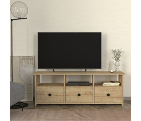 Έπιπλο τηλεόρασης Mahen χρώμα sapphire oak 140x35x49,8εκ.