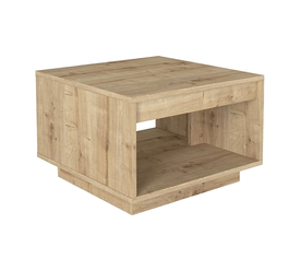 Τραπεζάκι σαλονιού Onda χρώμα sapphire oak 60x60x40εκ.