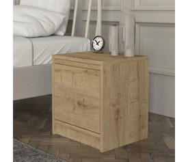 Κομοδίνο Conve χρώμα sapphire oak 40x35x45εκ.