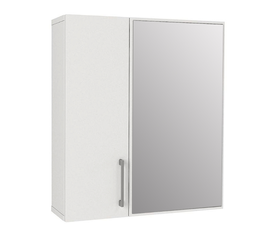 Καθρέπτης μπάνιου Ditto χρώμα λευκό 59,6x16,4x64,8εκ.