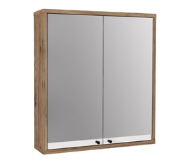 Καθρέπτης μπάνιου Lilian χρώμα atlantic pine 59,6x14,6x65εκ.