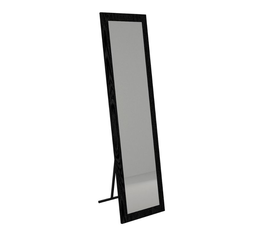 Καθρέπτης δαπέδου - τοίχου Lalu χρώμα sencron black 40x150εκ.