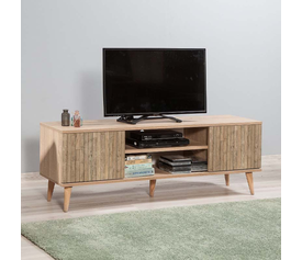 Έπιπλο τηλεόρασης Soho χρώμα sonoma 140x40x50 εκ.