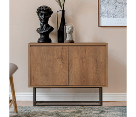 Κονσόλα - Μπουφές Amedeo χρώμα καρυδί 90x36x72εκ.